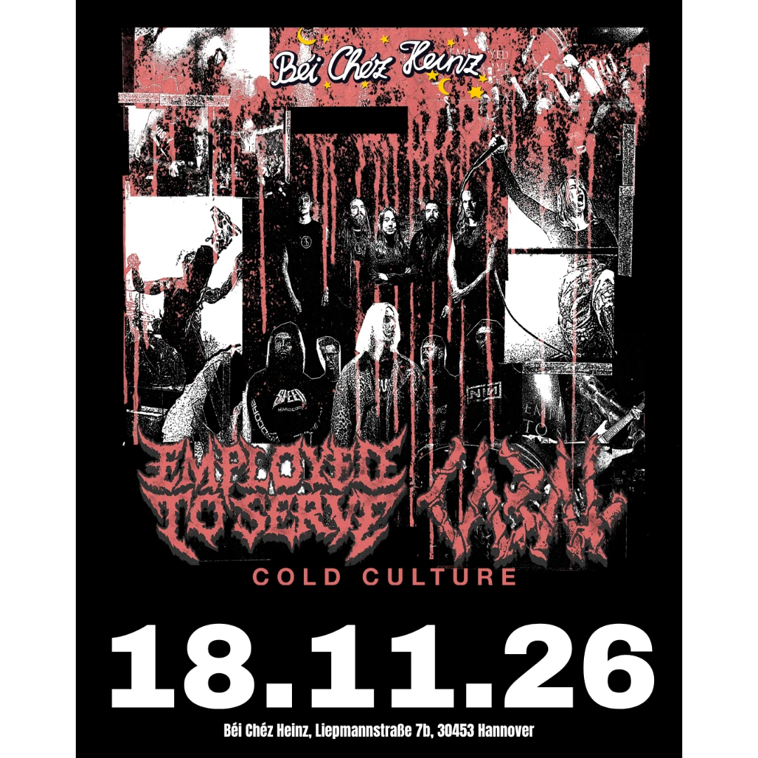 Employed To Serve & Cabal - Co-Headlinetour 2026 Support: Cold Culture