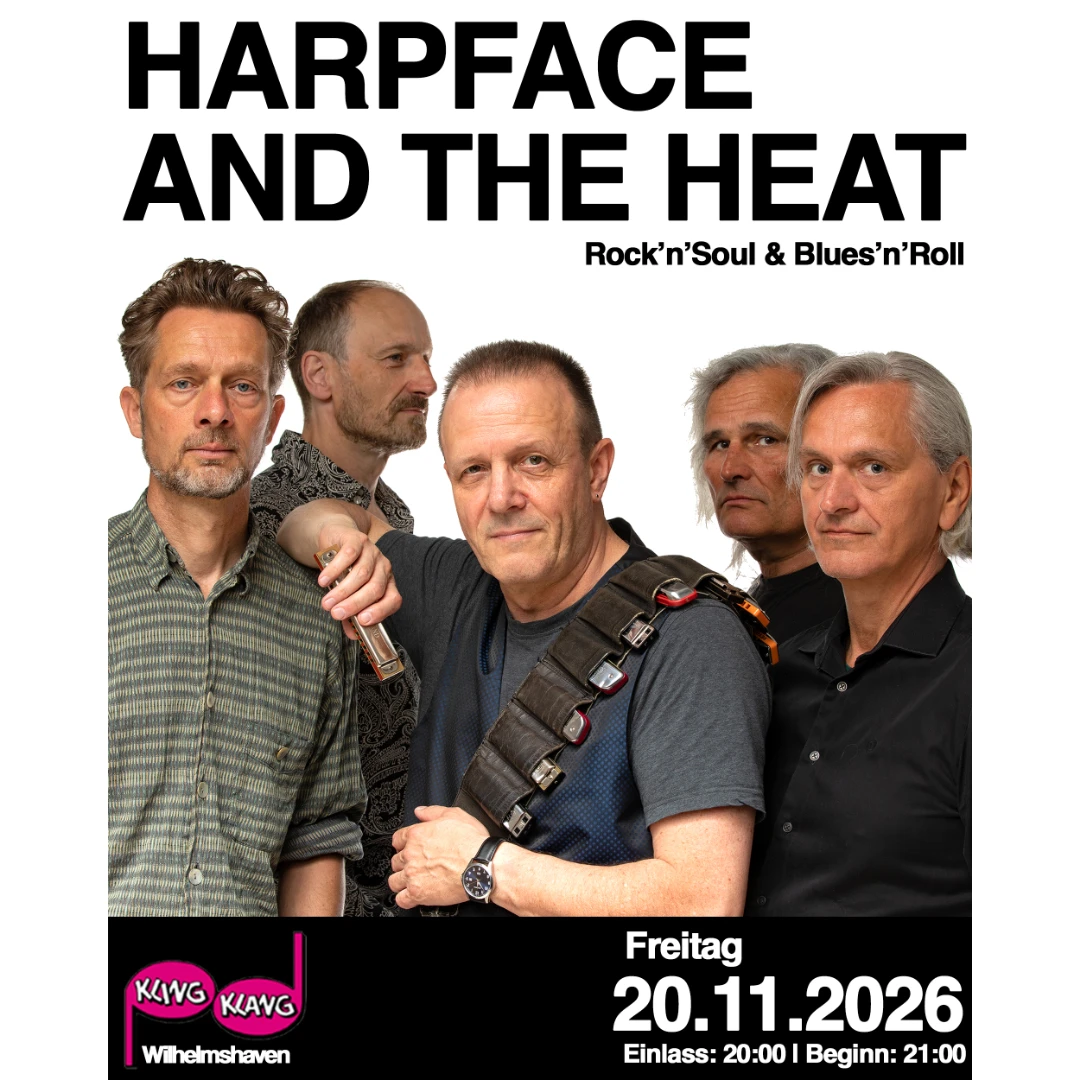 Harpface & The Heat