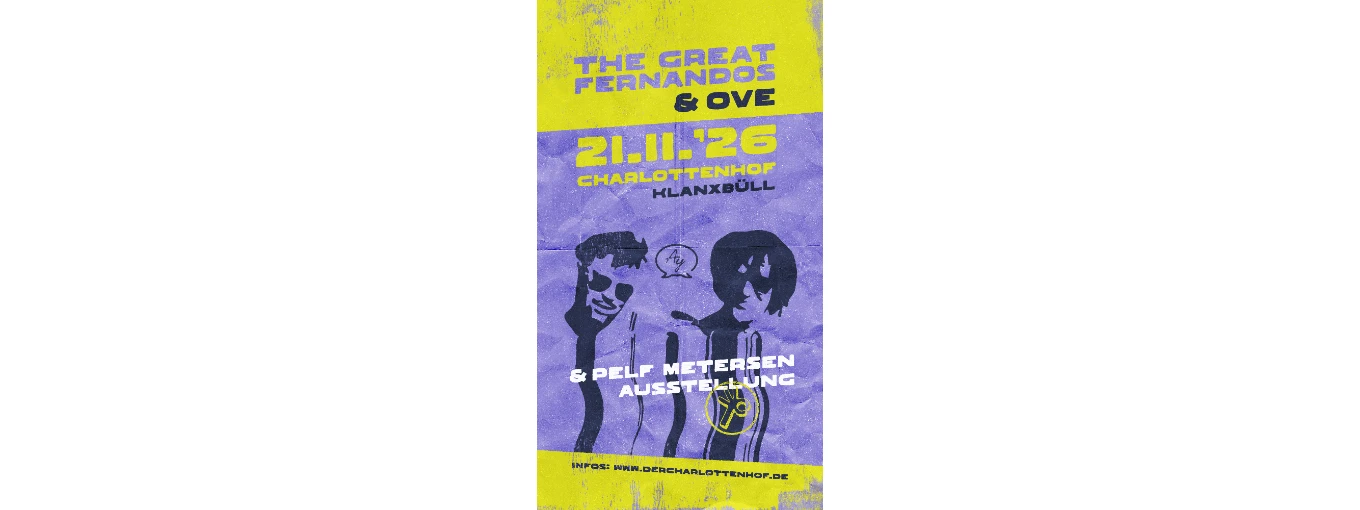 The Great Fernandos und Ove Doppelkonzert und Ausstellung