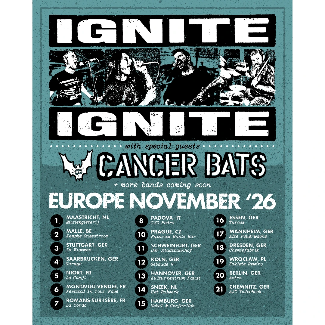 Ignite Special Guest: Cancer Bats