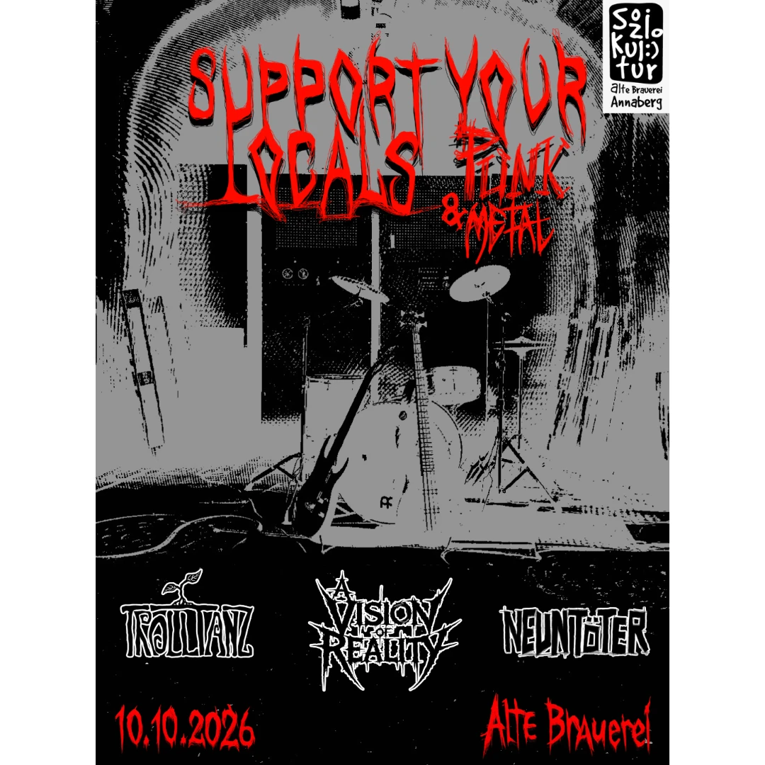 SUPPORT YOUR LOCALS! PUNK | METAL