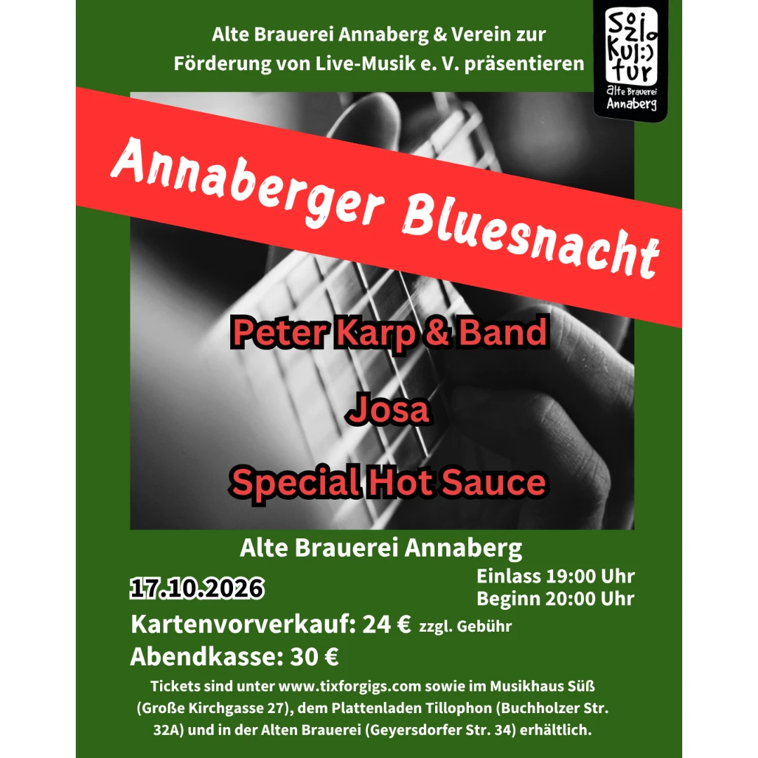ANNABERGER BLUESNACHT 2026 Blues