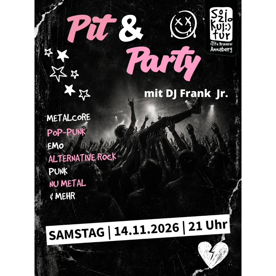 Pit & Party mit DJ Frank Jr. Party