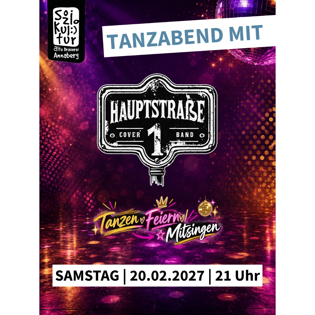 Tanzabend mit HAUPTSTRAßE 1 Cover