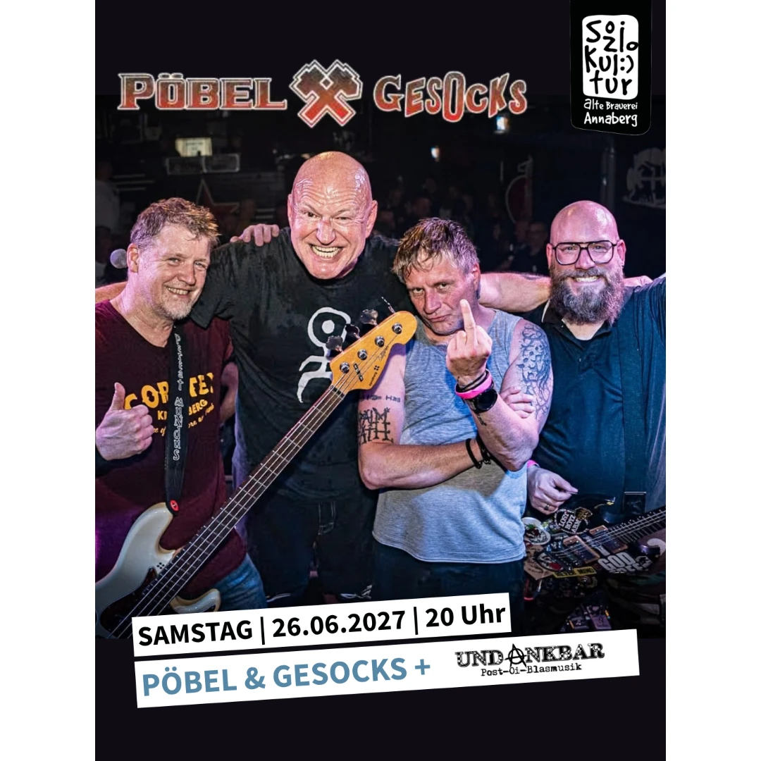 PÖBEL & GESOCKS + UNDANKBAR Oi! | Punk