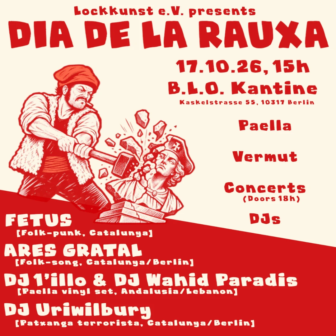 Dia de la rauxa Gathering with live music in catalan