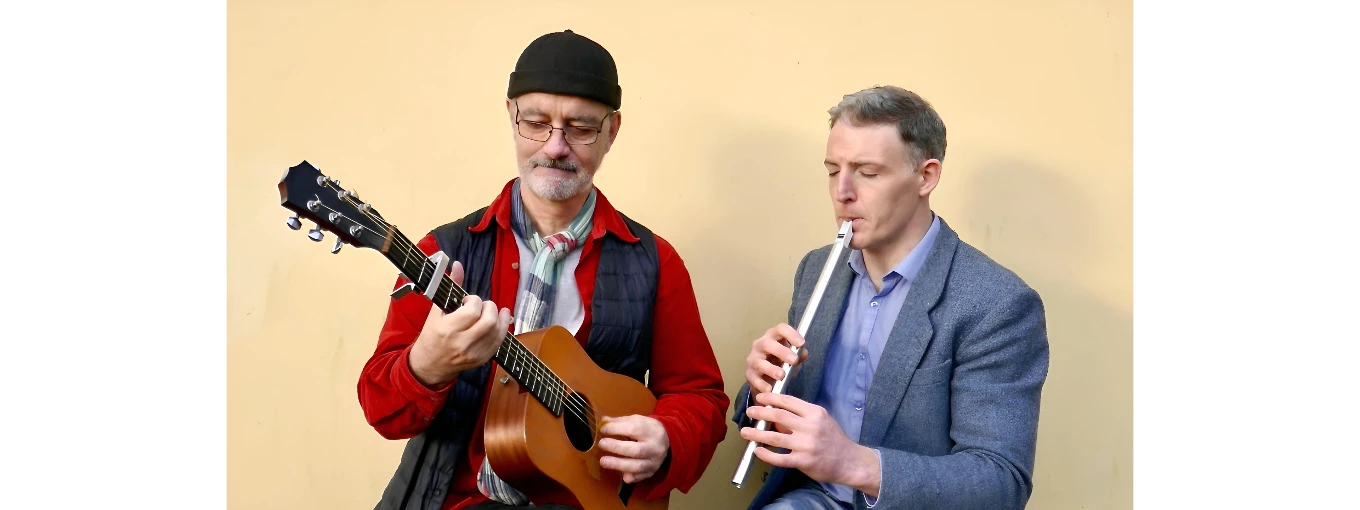 IRISH FOLK MUSIC & SONG from KILLARNEY CO. KERRY IRELAND TIM O’SHEA: (Guitar/Vocal/Bodhrán) MIKE WALSH: (Flutes/Whistles)