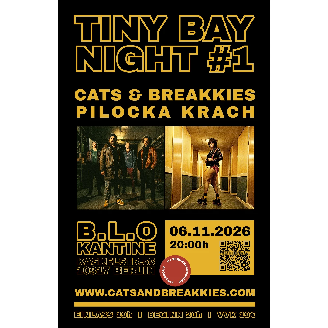 TINY BAY NIGHT #1 CATS & BREAKKIES I PILOCKA KRACH