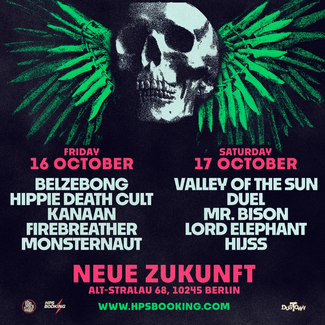 Heavy Psych Sounds Fest Berlin 2026 Das Festival für Stoner, Doom & Heavy Psych Rock