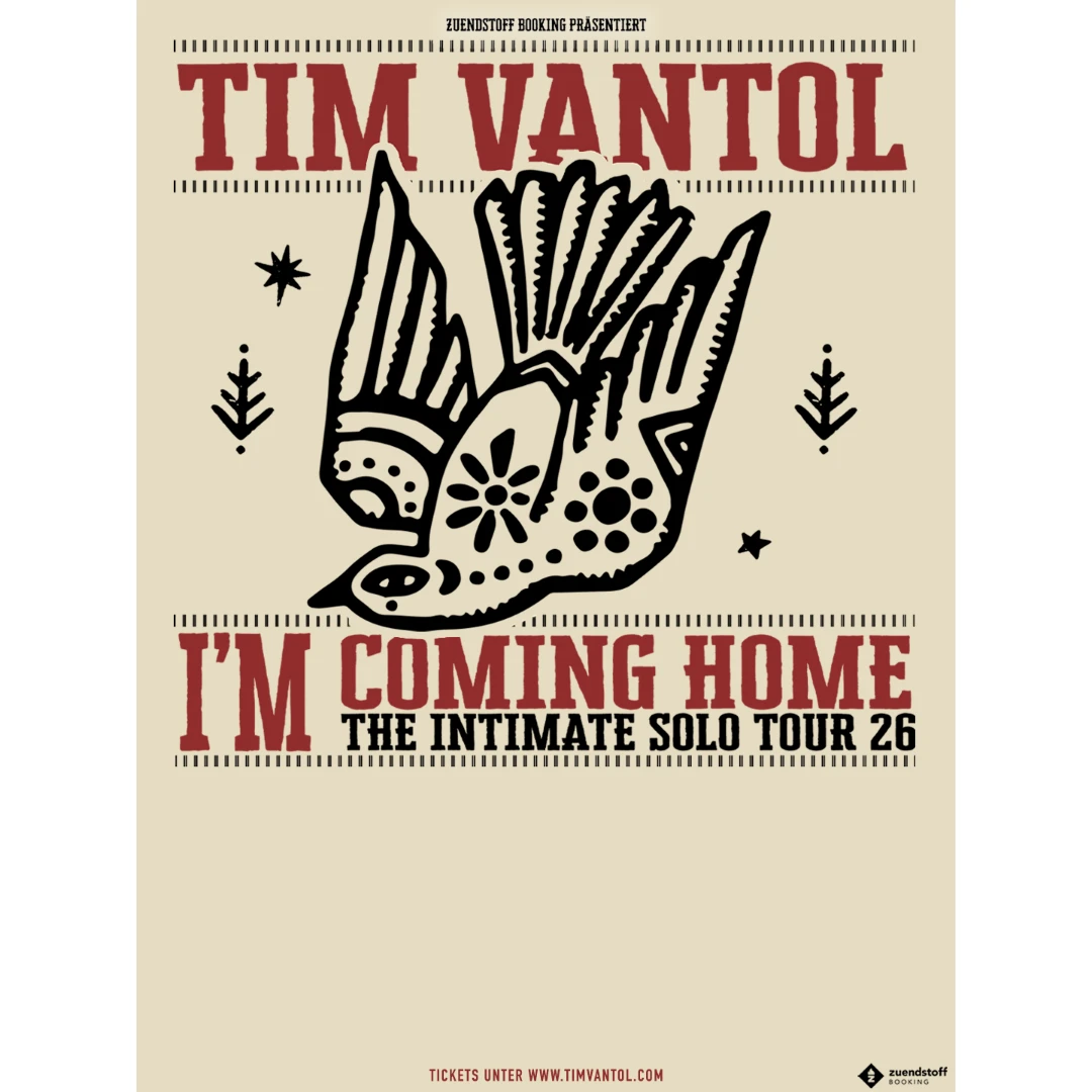Tim Vantol I´m Coming Home - The Intimate Solo Tour