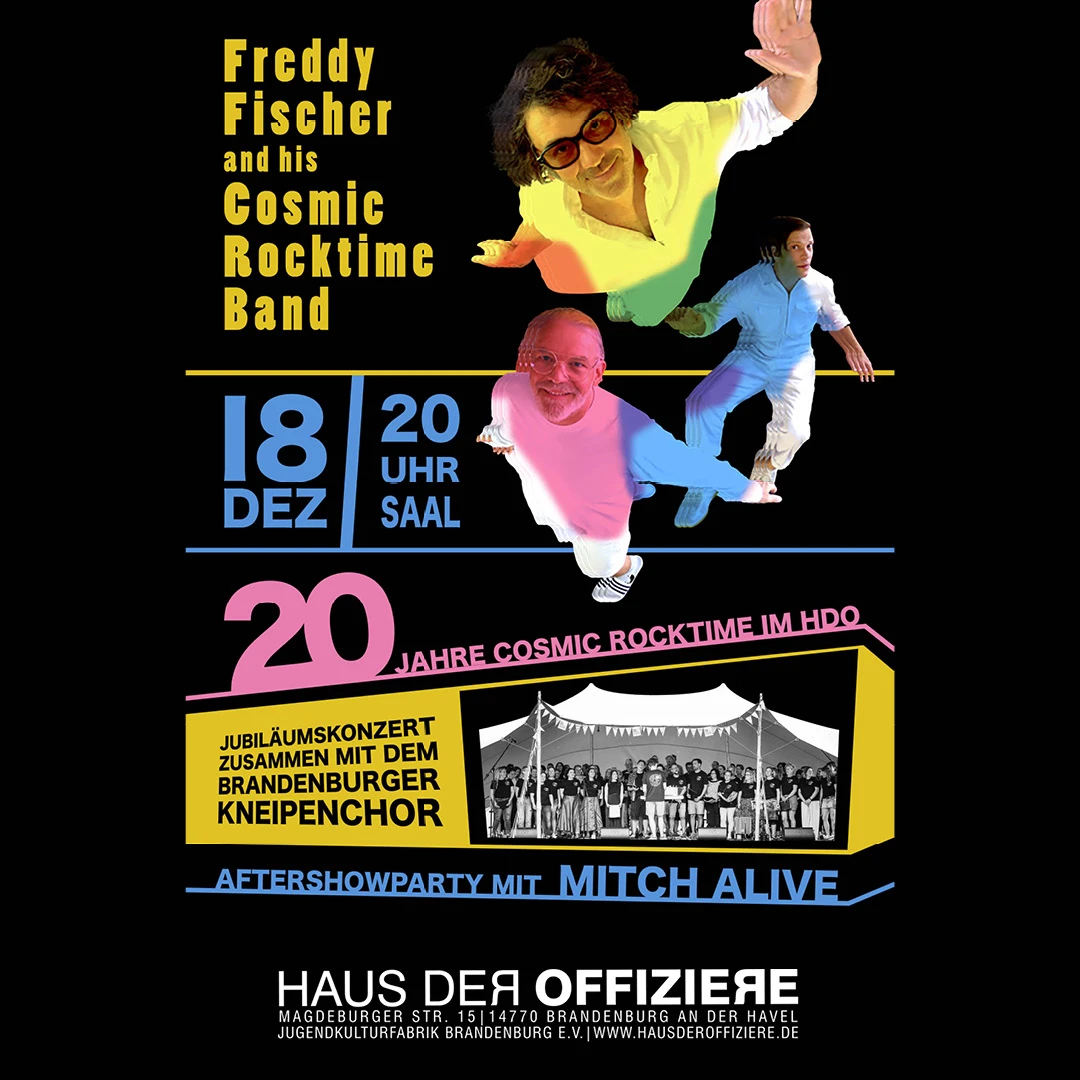 Freddy Fischer & His Cosmic Rocktime Band & Brandenburger Kneipenchor