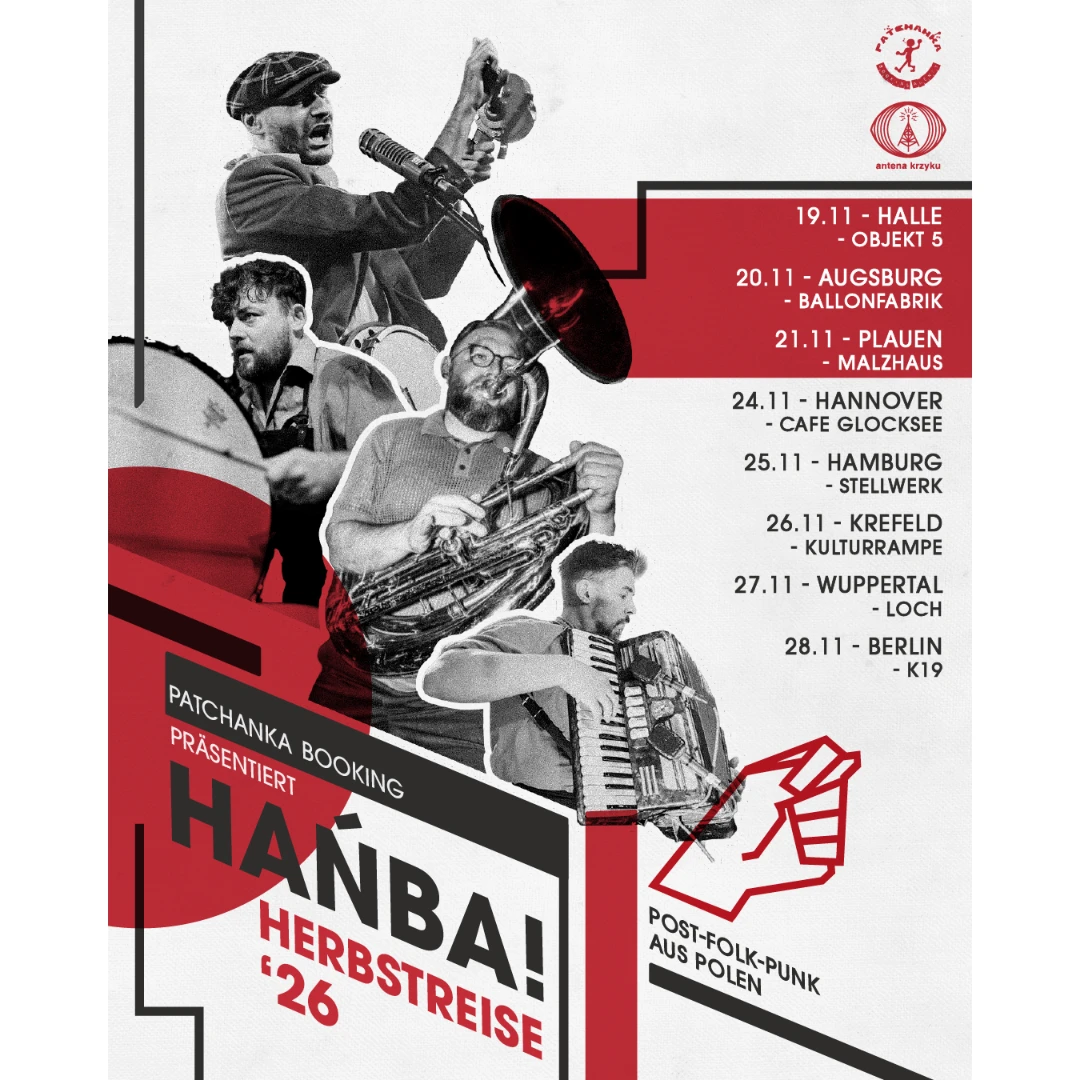 Hańba! "Herbstreise 2026" support: Ilse Krohn Superior