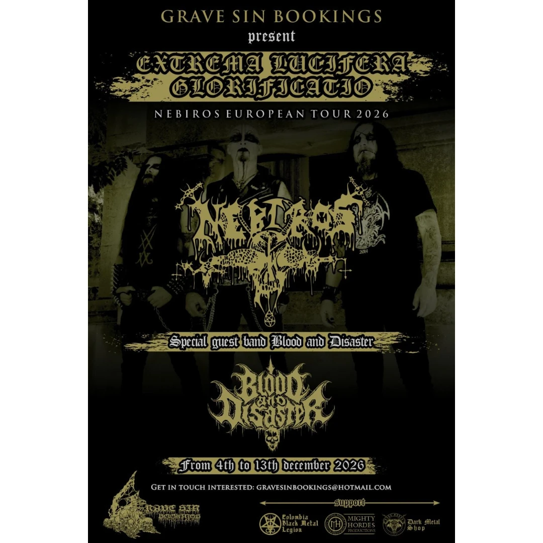 NEBIROS (black metal - Colombia), BLOOD AND DISASTER (black metal - Colombia)