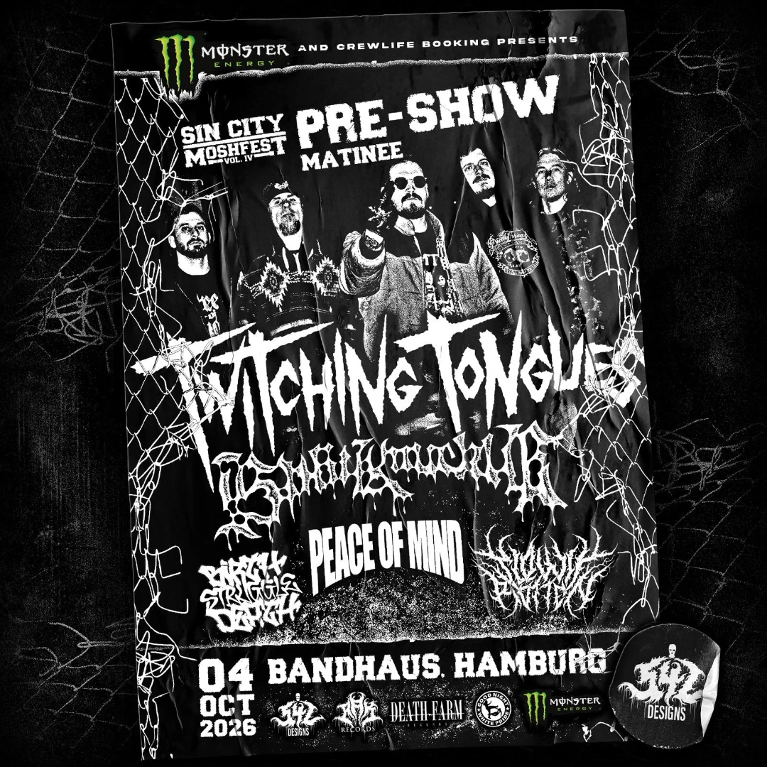 SinCityMoshFest Pre-Show Twitching Tongues, Splitknuckle, Peace of Mind, Birth Struggle Death, Slowly Rotten