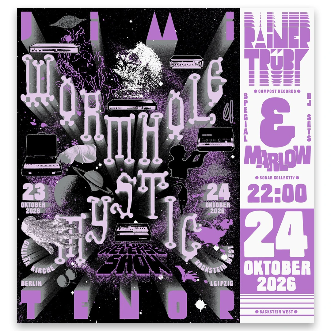 JIMI TENOR WORMHOLE MYSTIC + RAINER TRÜBY & MARLOW