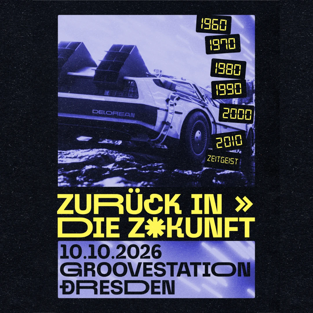 Zurück in die Zukunft - die musikalische Zeitreise! Steigt in den Delorean und reist mit uns durch die letzten 60 Jahre!