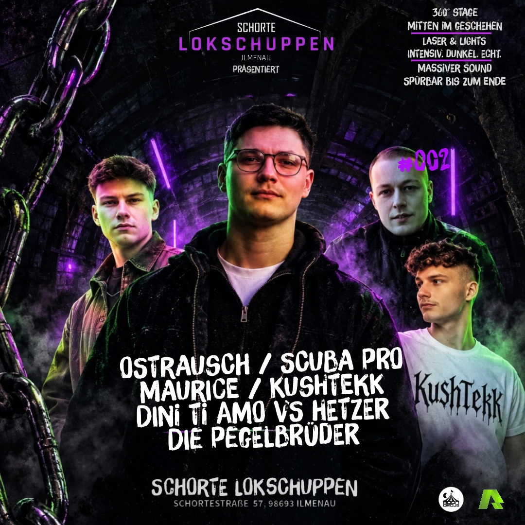 Rave im Schorte Lokschuppen