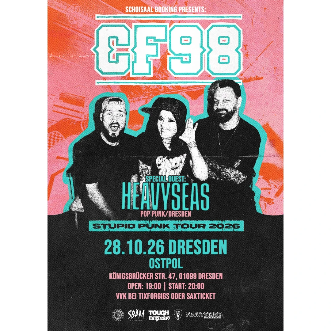 CF98 (PL) „Stupid Punk“ Tour - Fall 2026 Special Guest: Heavyseas