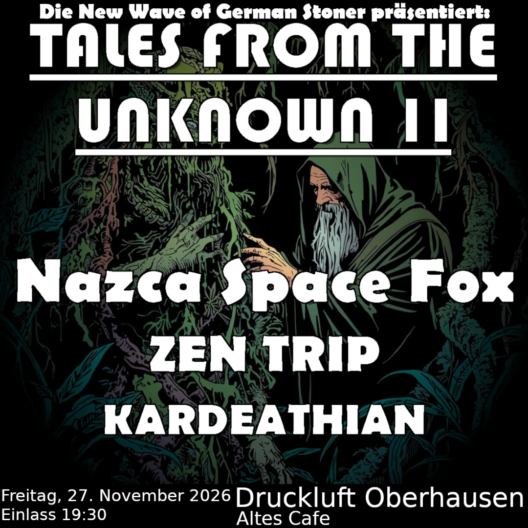 Tales From The Unknown II Nazca Space Fox, Zen Trip, Kardeathian