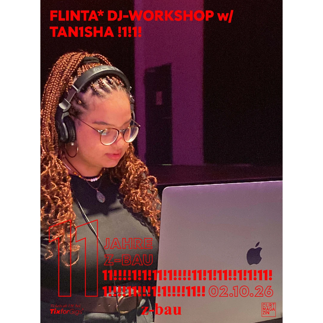 FLINTA*-DJ-Workshop w/ TAN1SHA FLINTA*-DJ-Workshop