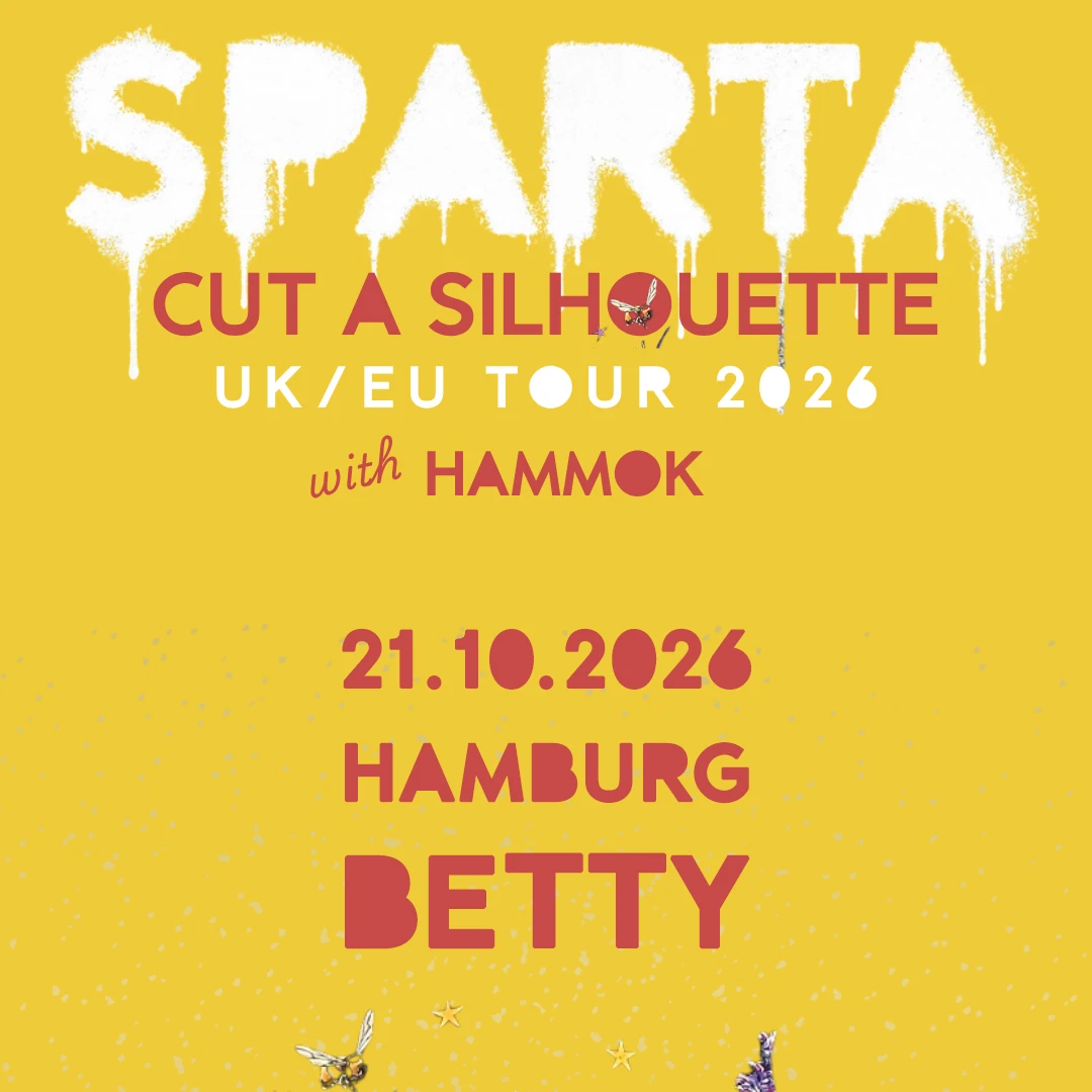 SPARTA - Cut A Silhouette UK/EU Tour 2026 Cut A Silhouette UK/EU Tour 2026