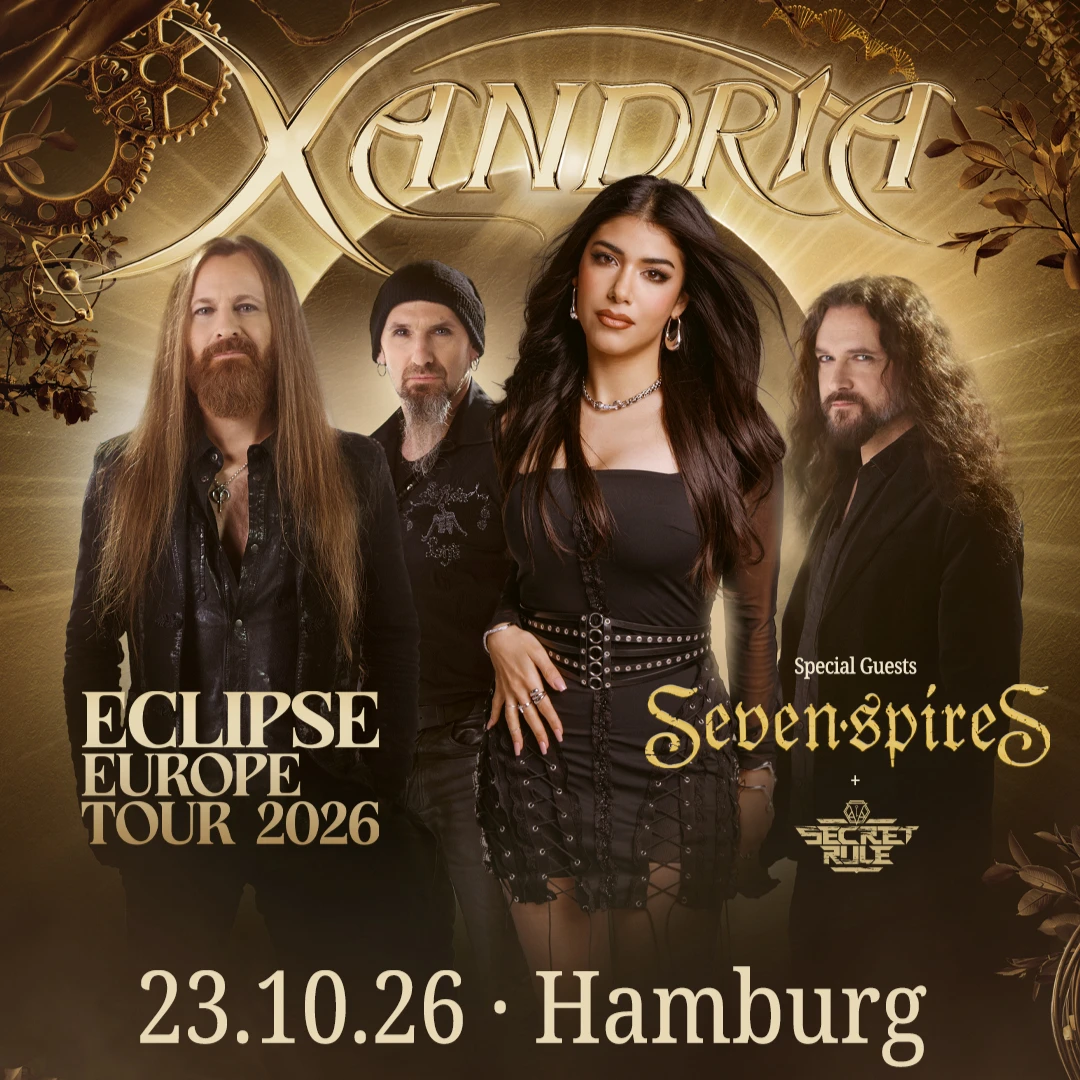 XANDRIA - 'Eclipse' European Tour 2026 Supports: Seven Spires & Secret Rule