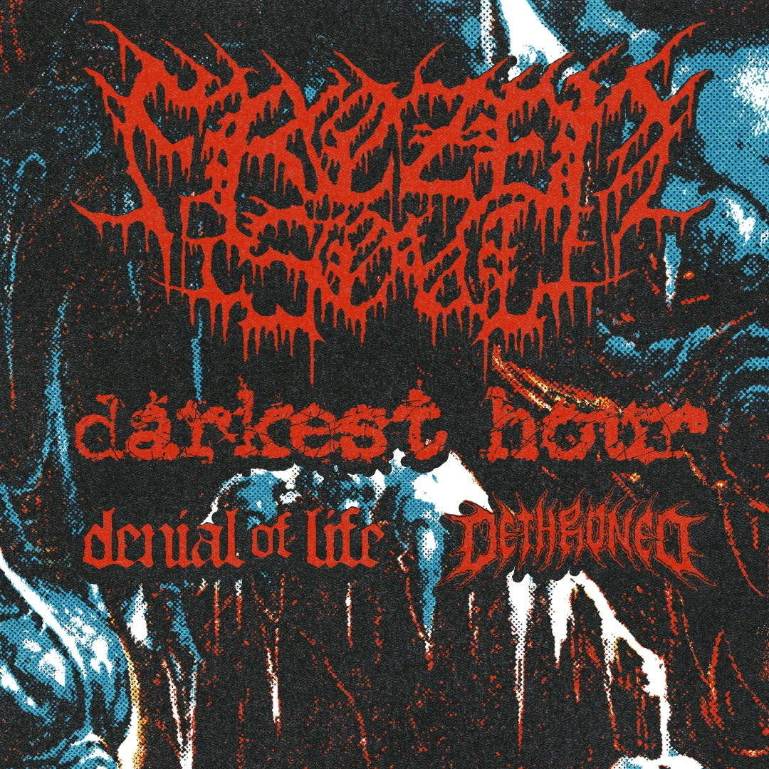 FROZEN SOUL - NO PLACE OF WARMTH EU/UK 2027 Support: DARKEST HOUR + DENIAL OF LIFE + DETHRONED