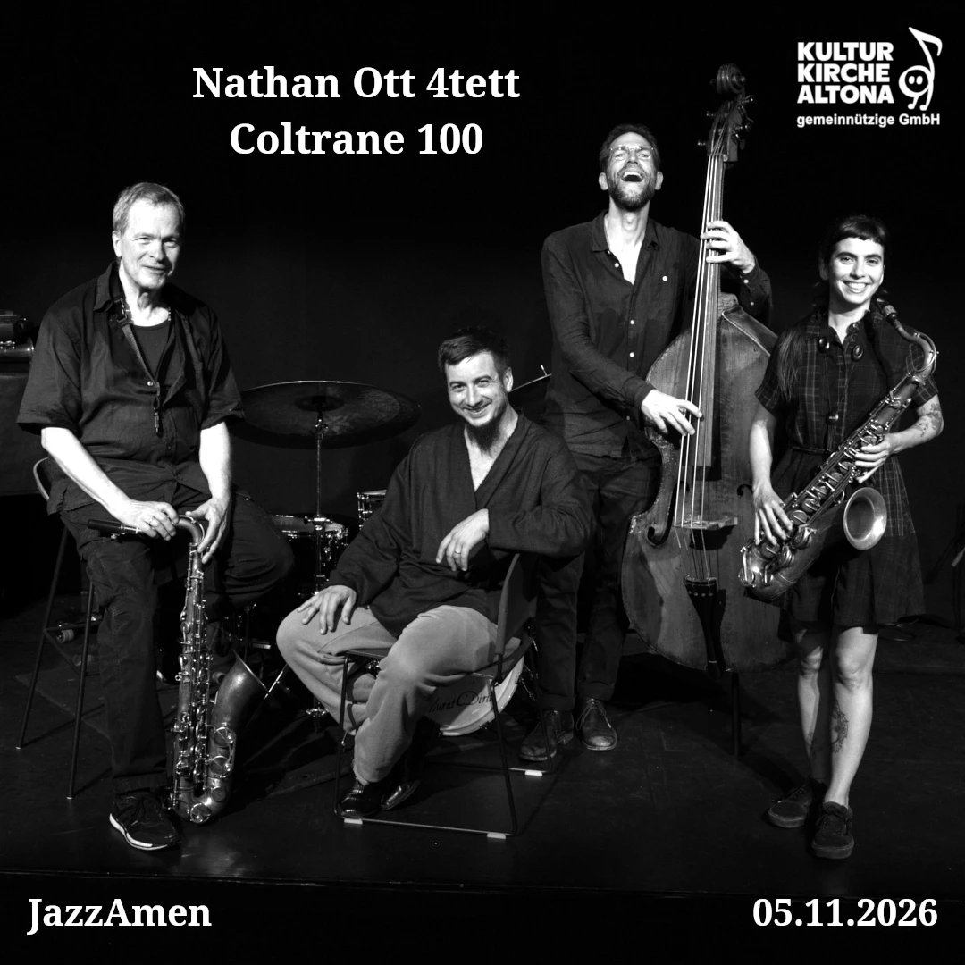 JazzAmen: Coltrane 100 Nathan Ott 4tett