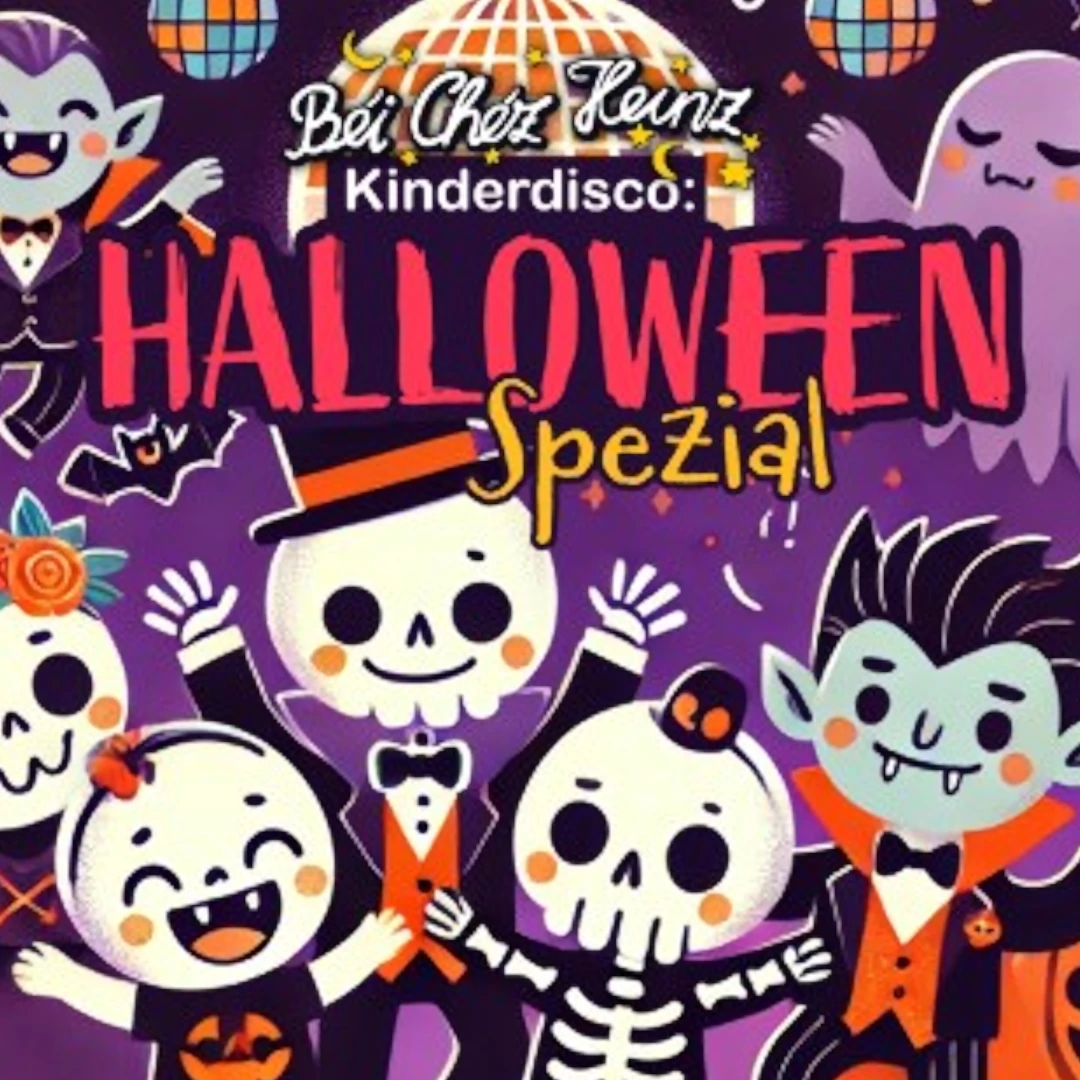 Kinder-Halloween Party 2 Parties hintereinander: 13.30-16.00 Altersempfehlung 4-6 Jahre, 16.00-19.00 Altersempfehlung ab 6 Jahre