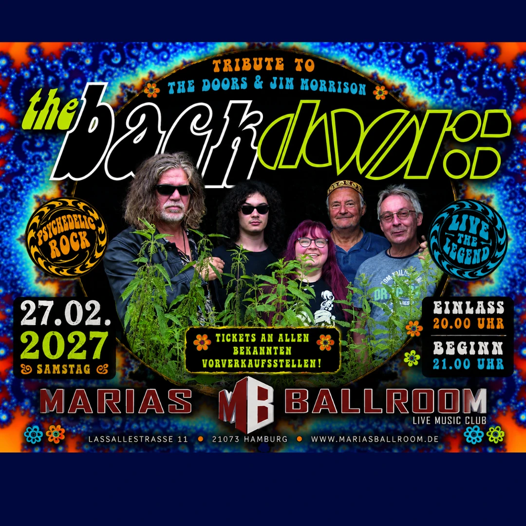 The Backdoors The Backdoors // Tribute to The Doors & Jim Morrison