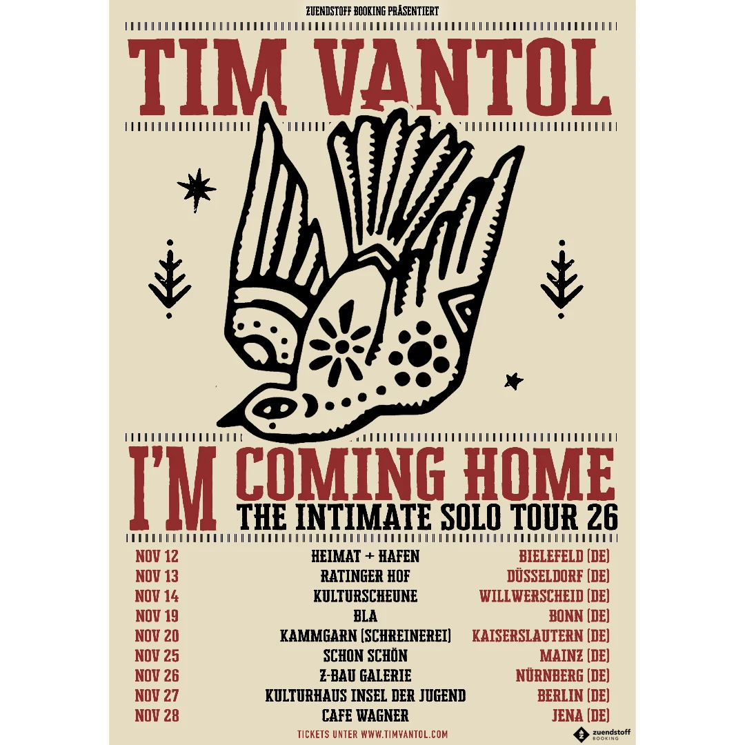 Tim Vantol I'm Coming Home